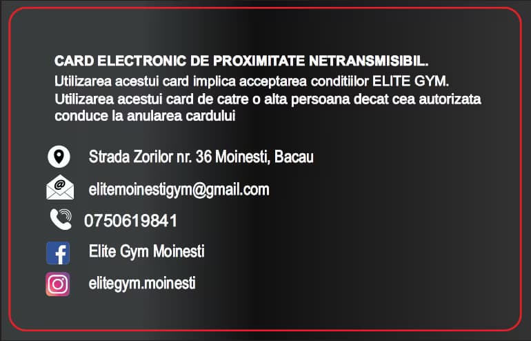 Elite card back