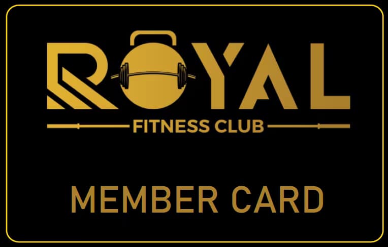 Royal Fitness card front